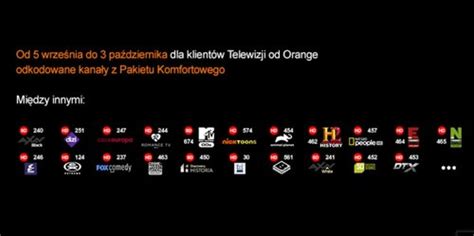 orange tv pakiet optymalny